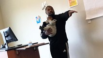 Professor Holds Baby During Lecture After Student Couldn’t Get Babysitter