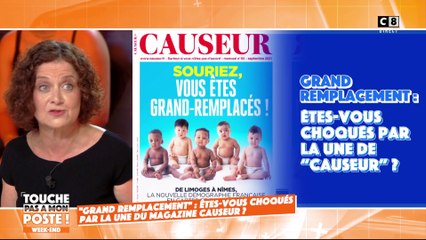 "Grand remplacement" : Elisabeth Lévy, revient sur la Une du magazine Causeur