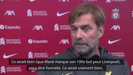 Liverpool - Klopp : "Mané est un joueur exceptionnel"