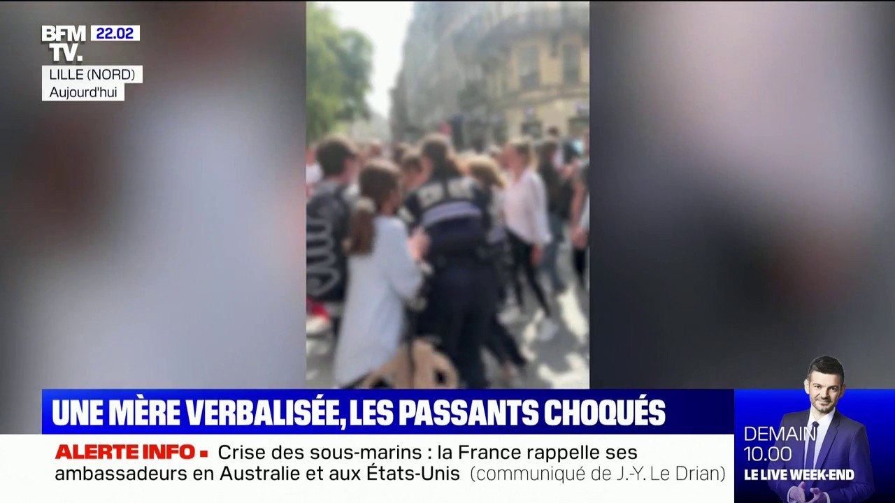 Lille: l’interpellation musclée d’une mère de f...