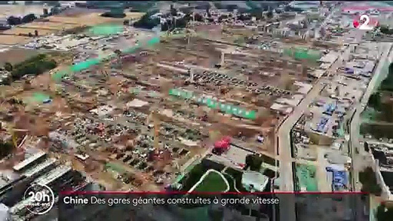 Gares géantes, constructions à grande vitesse : la folie du chemin de fer en Chine