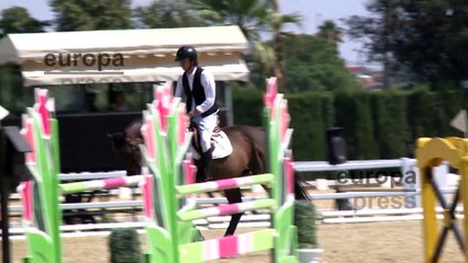 Jesús Garmendia y Luis Astolfi en el Torneo de hípica del Real Club Pineda