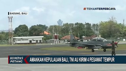 TNI AU Kirim 4 Pesawat Tempur Amankan Kepulauan Bali