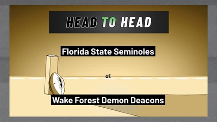 Wake Forest Demon Deacons - Florida State Seminoles - Spread