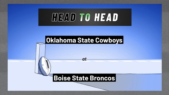 Boise State Broncos - Oklahoma State Cowboys - Spread