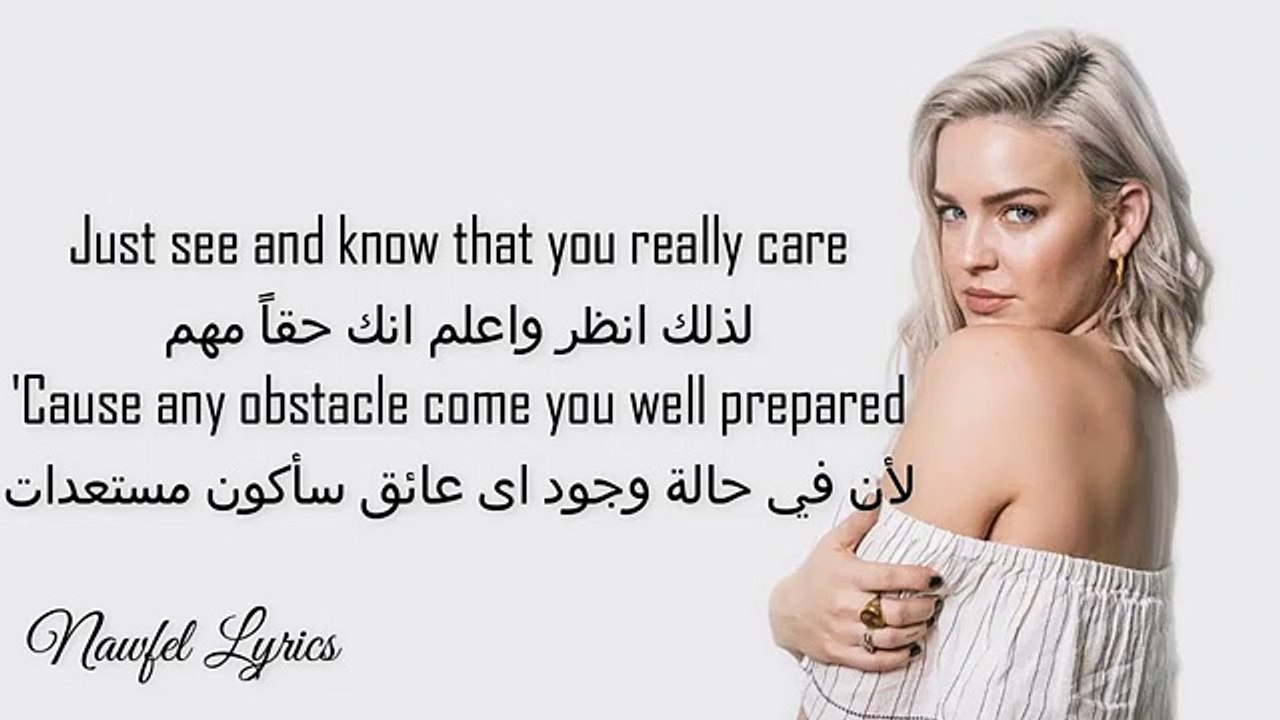 أغاني أجنبية مشهورة: كلمات أغنية Rockabye بالعر...