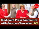 PM Narendra Modi LIVE at Joint Press Conference with German Chancellor