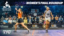 Squash: CIB Egyptian Open 2021 - El Sherbini v Gohar - Final Roundup