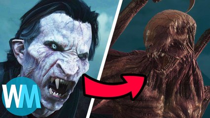 TOP 10 des TRANSFORMATIONS les plus TERRIFIANTES des jeux vidéo !