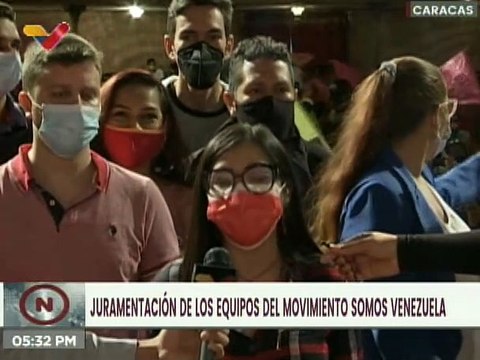 Movimiento Somos Venezuela juramenta las estructuras políticas y culturales de Caracas