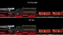 60 fps vs 120 fps Video Comparison - LG High Frame Rate