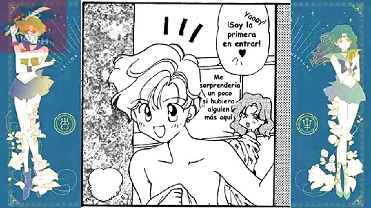 Aguas termales - Manga Haruka x Michiru