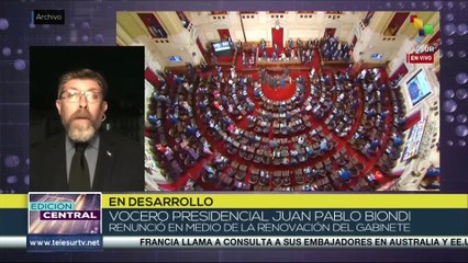 Argentina: Vocero presidencial Juan Pablo Biondi renunció en medio de la renovación del gabinete