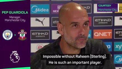Guardiola 'optimistic' that Sterling will have a 'great season'