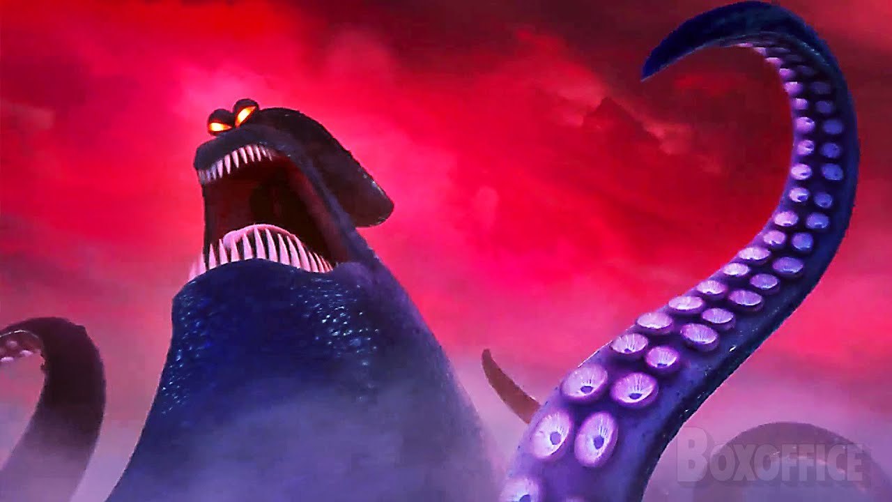 Dracula contre le kraken possédé | Hotel Transylvanie 3: Des vacances monstrueuses | Extrait VF