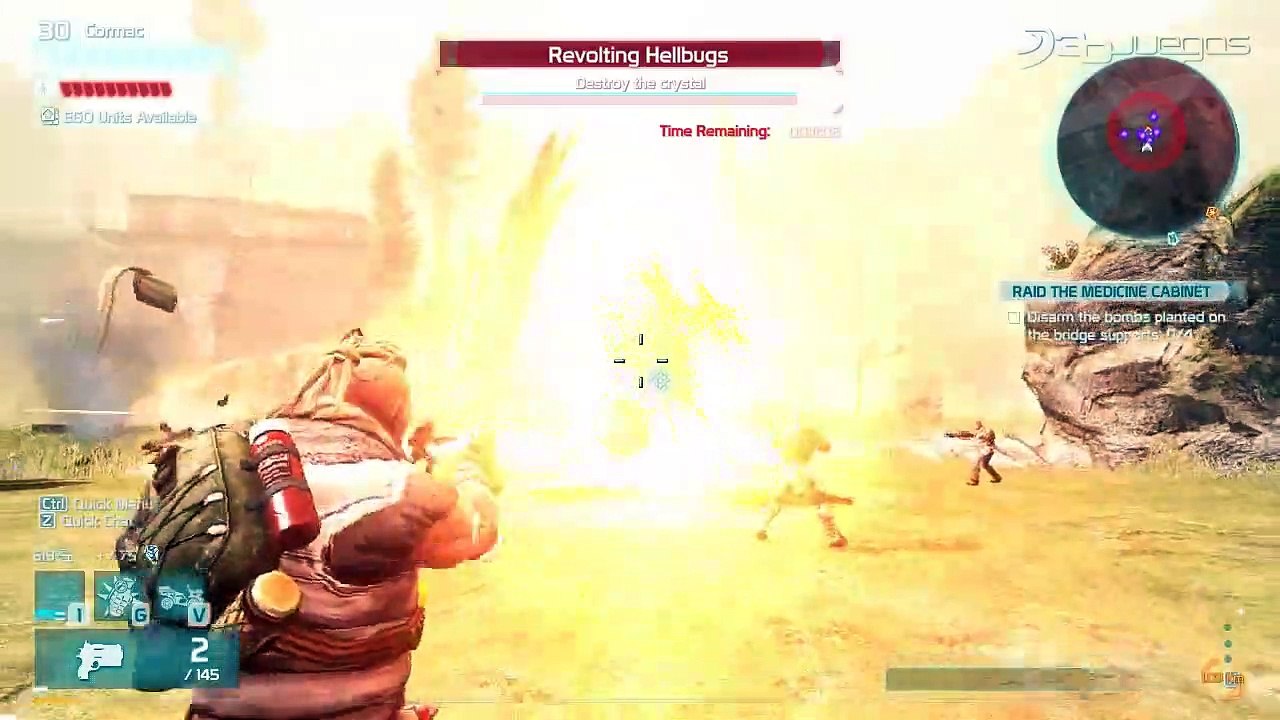 Defiance: Gameplay: Desinfección