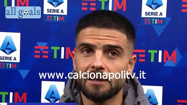 Udinese-Napoli 0-4 20/9/21 intervista dopo gara Lorenzo Insigne