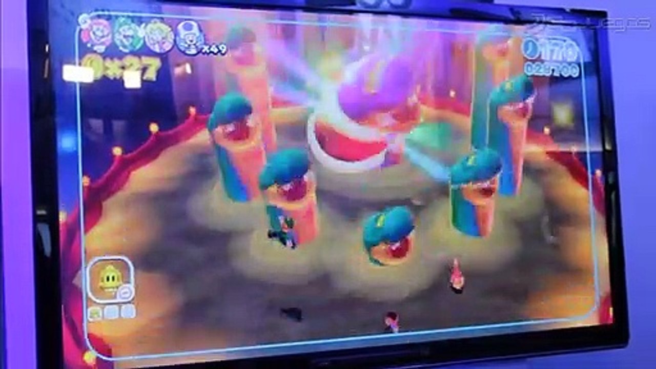 Super Mario 3D World: Captura Gameplay E3