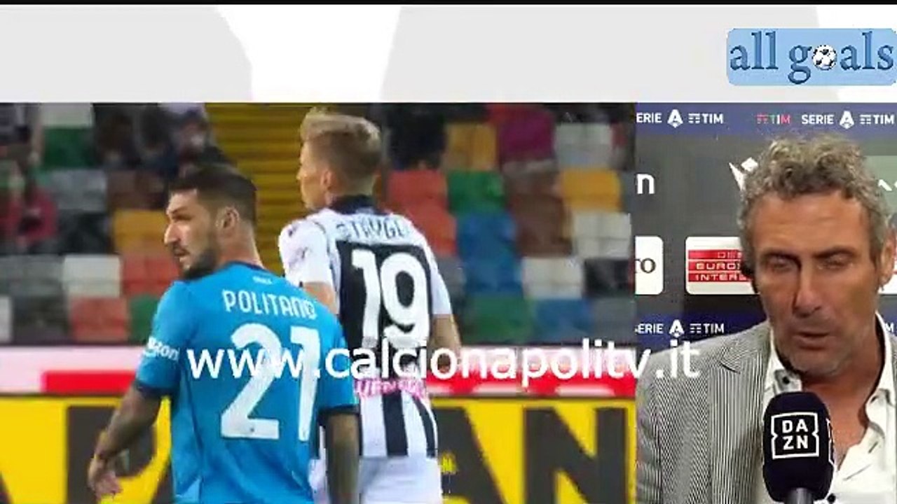 Udinese-Napoli 0-4 20/9/21 intervista dopo gara Luca Gotti