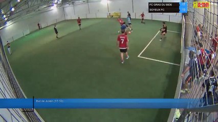 But de Julien (17-10) - FC GRAS DU BIDE Vs SOYEUX FC - 20/09/21 20:00 - LIGUE 3 - Poitiers Game Parc