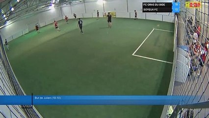 But de Julien (18-10) - FC GRAS DU BIDE Vs SOYEUX FC - 20/09/21 20:00 - LIGUE 3 - Poitiers Game Parc