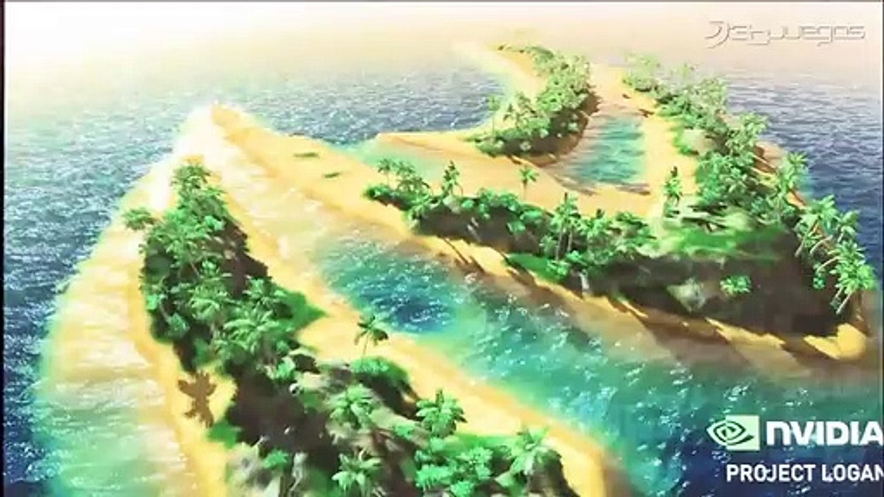 NVIDIA: Project Logan - Mobile Kepler Island demo