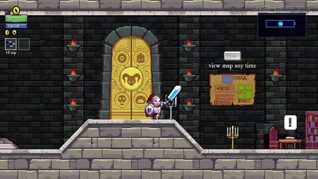 Rogue Legacy: Gameplay: Primeros Minutos