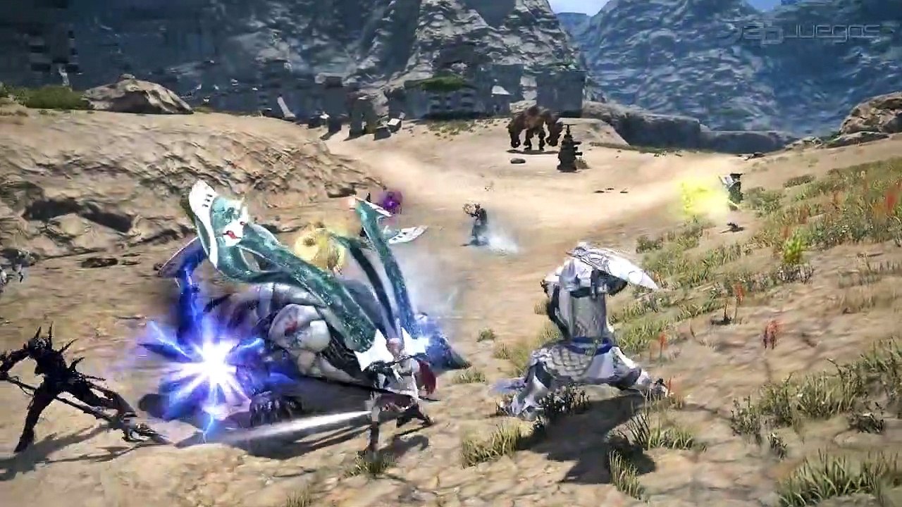 Final Fantasy XIV Meets Lightning Returns