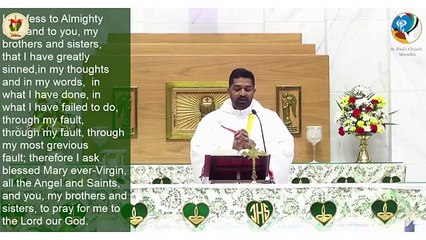 Catholic Mass Today I Daily Holy Mass I Saturday September 18 2021 I English Holy Mass I 8.00 AM