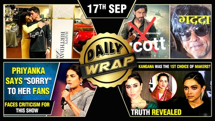Priyanka Nick's Romantic Photo, Kangana Replaced Kareena, Deepika In Sita, Boycott SRK | Top 10 News