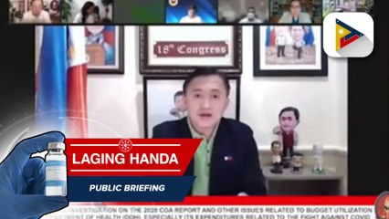 Sen. Go, suportado ang imbestigasyon ng Senado sa isyu ng paggastos ng COVID-19 funds