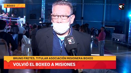 Volvió el boxeo a Misiones