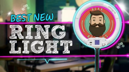 Best Portable Desktop Ring light of 2021?  Weeylite WE-9 RGB