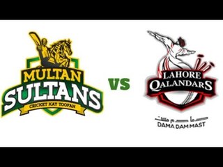 PSL (Eliminator) : Multan Suntans Vs Lahore Qalandars at Karachi, 8:30 PM IST by Manoj Joshi
