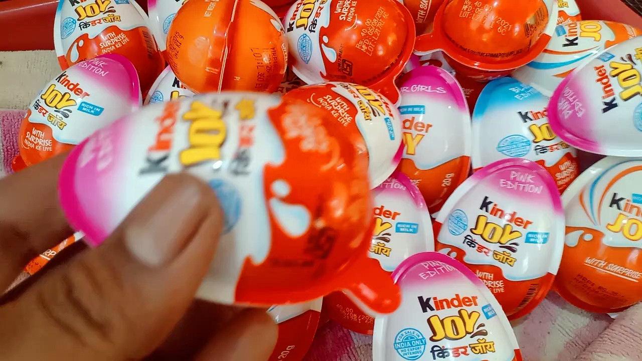 New Kinder Joy Surprise Egg Toy / New Kinder Joy Unwraping / Ridhi Toys