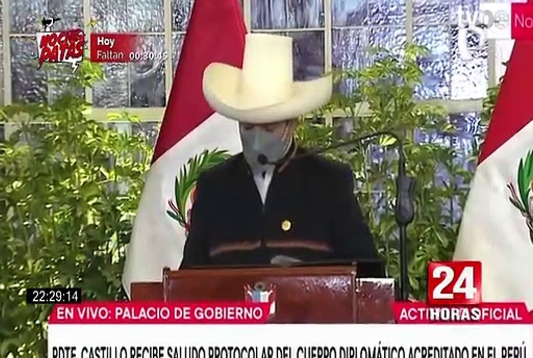 Pedro Castillo tiene 15 días para promulgar ley de cuestión de confianza