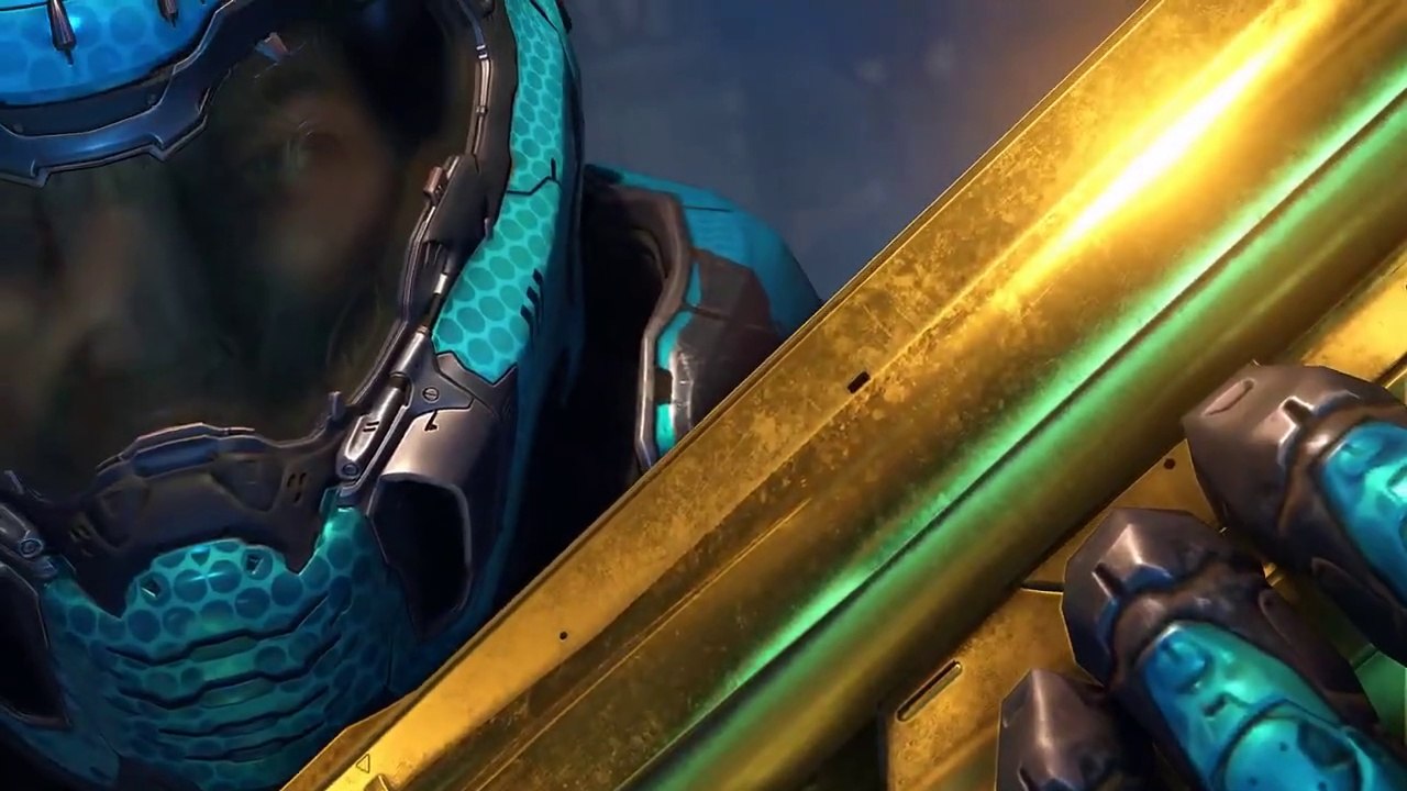 DOOM Eternal - Tropical Slayer Skin Intro