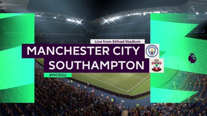 Manchester City vs Southampton || Premier League - 18th September 2021 || Fifa 21