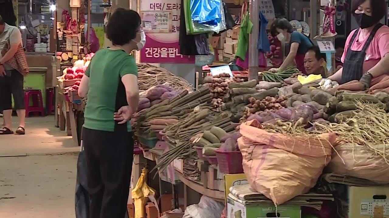 명절 앞둔 전통 시장...추석장 보는 발길 몰려 / YTN
