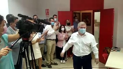 José Vélez, delegado del Gobierno en Murcia, presenta su candidatura a las primarias del PSOE.