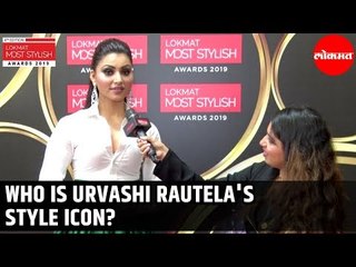 Who is Urvashi Rautela's Style Icon? Lokmat Most Stylish 2019