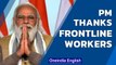 India sets record with 2 crore vaccines in a day, PM congratulates frontline workers | Oneindia News