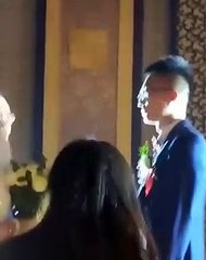 Groom marries a bride who has the face of an Old Man on his Wedding Day