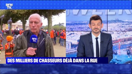 Des milliers de chasseurs déjà dans la rue - 18/09