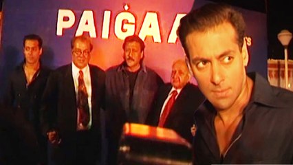 Music Launch Of Paigaam | Salman Khan | Jackie Shroff | Flashback Video