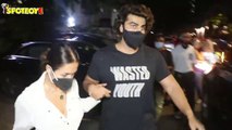 #ArjunKapoor & #MalaikaArora Snapped At Mizu Restaurant In Bandra | SpotboyE