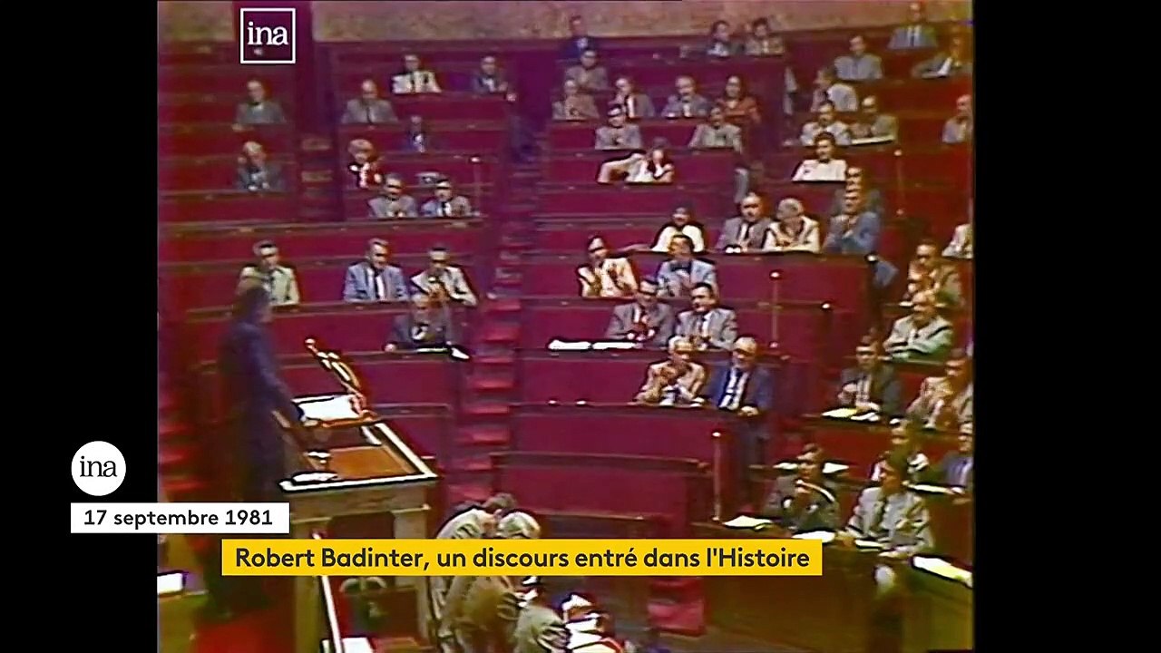 Abolition de la peine de mort : des avocats racontent combien le discours de Robert Badinter les a marqués