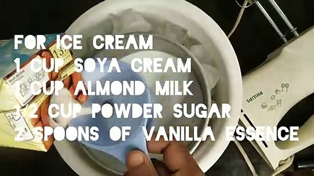 Dairy FREE - Soya Ice-Cream _ Without Ice-Cream Maker _ Captions _ Subtitles Included