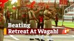 BSF Performs 'Beating Retreat' At Wagah-Attari Border In Punjab With Limited Visitors