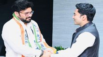 Big shock for BJP, Babul Supriyo joins Trinamool Congress